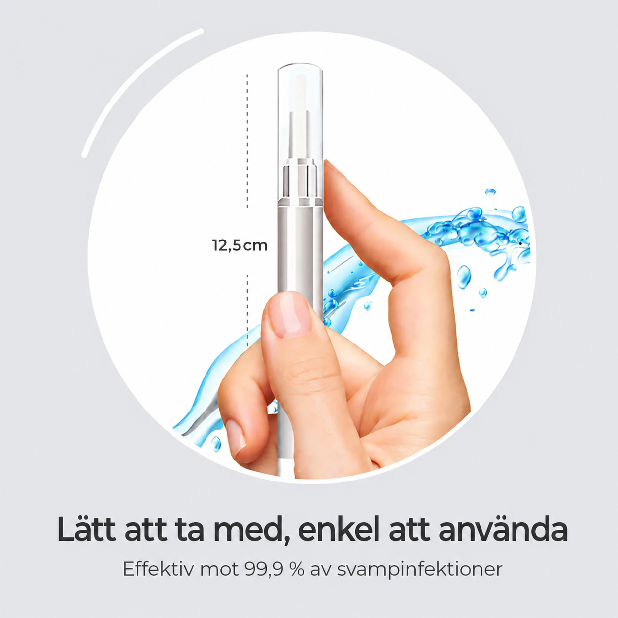 Penna för svampbehandling