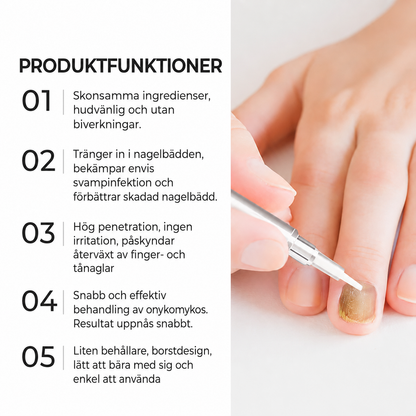 Penna för svampbehandling